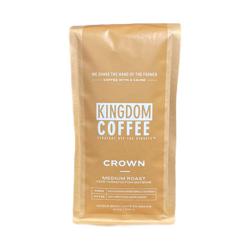 CROWN coffee beans.