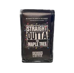 STRAIGHT OUTTA THE MAPLE TREE coffee beans.