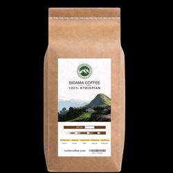 Ethiopian Sidama Whole Beans (Roasted) coffee beans