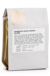 Roberto Leiva Gesha - Filter coffee beans.