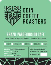 Brazil Parceiros do Cafe coffee beans.