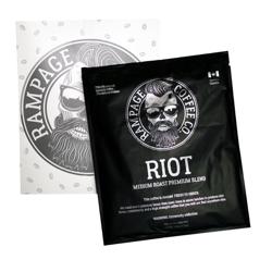 RIOT | Medium Roast Premium Blend coffee beans.