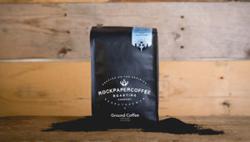 100% Colombian Decaf Ground coffee beans.