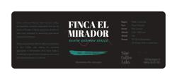 FINCA EL MIRADOR - Tabi Hydro Honey (200g) coffee beans.