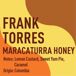 Colombia Frank Torres Maracaturra Honey coffee beans