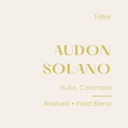 Colombia Audon Solano, Washed Field Blend coffee beans.