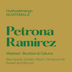 Petrona Ramirez coffee beans.