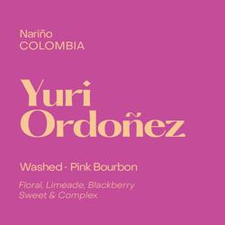 Producer Yuri Ordoñez coffee beans