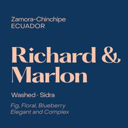 Richard & Marlon coffee beans.