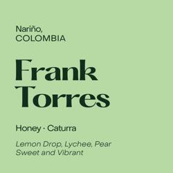 FRANK TORRES CATURRA HONEY coffee beans.