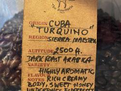 Cuba Turquino coffee beans.